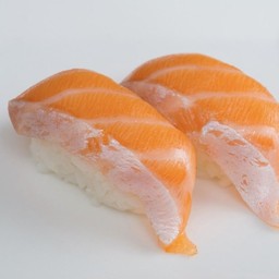 (872) ท้องแซลมอน ซูชิ Toro Salmon Sushi