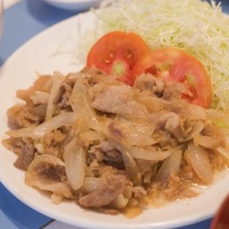 (514) หมูดำผัดขิง Shoga Yaki