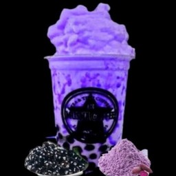 เผือกนมสดปั่น ไข่มุก