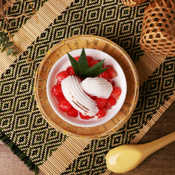 ขนมทับทิมกรอบ - Tub Tim Krob Dessert