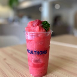 สตอเบอรี่+มะม่วง สมูทตี้