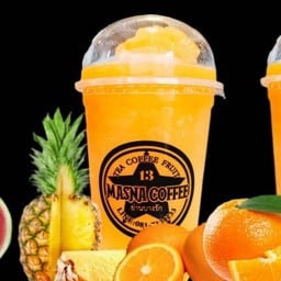 น้ำส้มสับปะรดสดปั่น