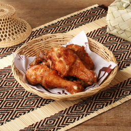 น่องไก่ทอด - Deep fried Chicken drumsticks