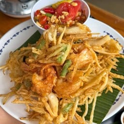 ส้มตำทอด