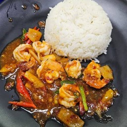 ผัดน้ำพริกเผา