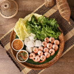 ชุดเมี่ยงกุ้ง - Shrimp Spicy Salad 
