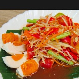 ตำไทยไข่เค็ม