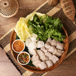 ชุดเมี่ยงหมูสามชั้น - Pork Belly Spicy Salad 