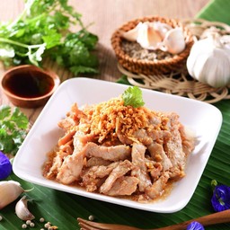หมูทอดกระเทียม