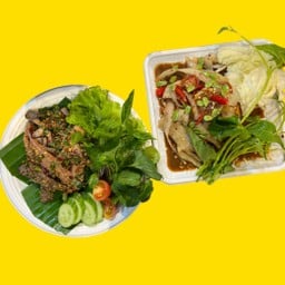 ตำหลวงพระบาง + น้ำกตับหวาน