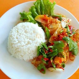 ยำไข่ดาว