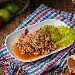 ลาบกุ้งฝอย