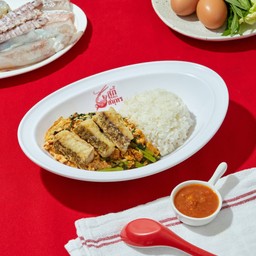 สุกี้ปลาราดข้าว