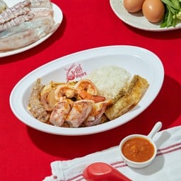 สุกี้จ้าวสมุทรราดข้าว