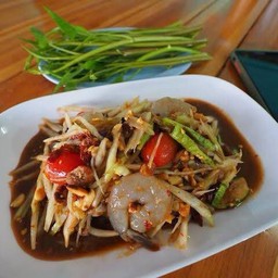 ตำโคราชกุ้งสด