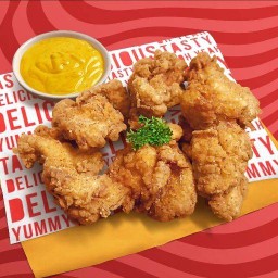 CHICK N COW (Fried chicken with Plenty of dips)