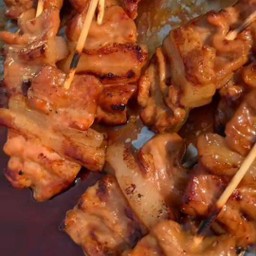 หมูปิ้ง35ไม้เหนียว10ห่อแถม4ไม้