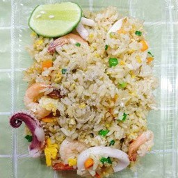 ข้าวผัดกุ้ง,หมึก,ทะเล