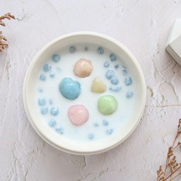 บัวลอยมีไส้+บัวลอยลูกเล็ก