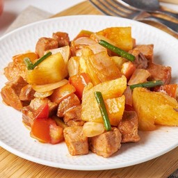 หมูนุ่มผัดเปรี้ยวหวาน 255 kcal