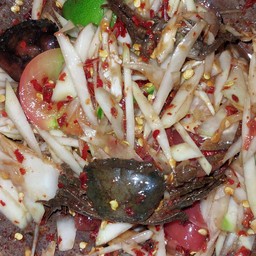 ตำปูปลาร้า-ปูนา