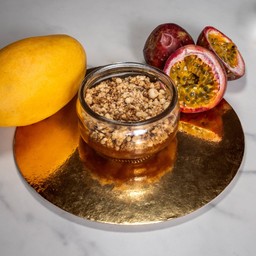 มะม่วงและเสาวรสครัมเบิล