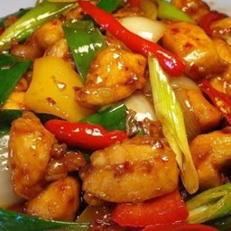 ผัดขี้เมาไก่