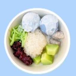 ไอศกรีม+น้ำแข็งใสน้ำตาลเคี่ยว