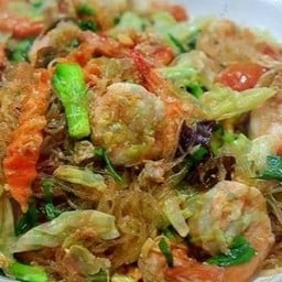 ผัดวุ้นเส้นกุ้ง