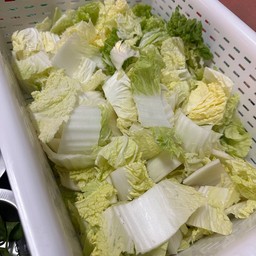 ผักกาดขาว(หั่น)
