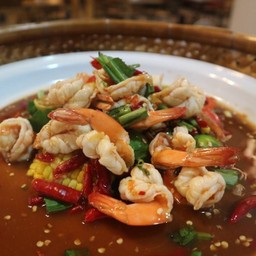 เหลาปลาร้ากุ้งสุก