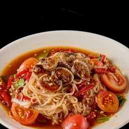 ตำเส้นเล็กหอยแครง