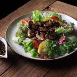 สลัดเห็ดหอมย่าง