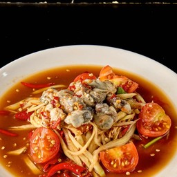 ตำปลาร้าหอยนางรม