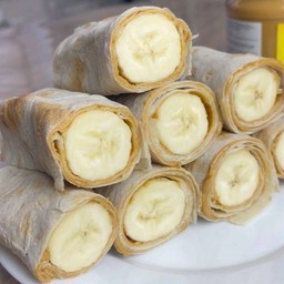 Crepes เนยถั่ว กล้วย