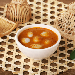 น้ำยากะทิ+ขนมจีน+ผักสด - Coconut Milk Curry Sauce