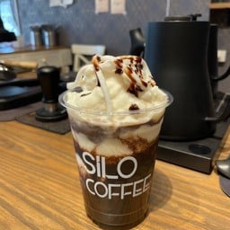 มะพร้าวนมสดปั่น+โกโก้