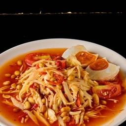 ตำไทยไข่เค็ม