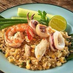 ข้าวผัด กุ้ง+หมึก