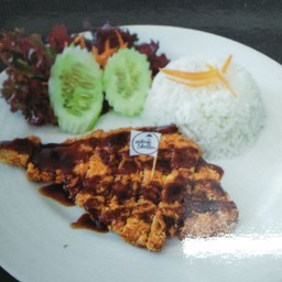 ข้าวหน้าไก่ทองคัตสึ