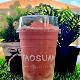 สตรอเบอร์รี่ สมูทตี้โยเกิร์ต