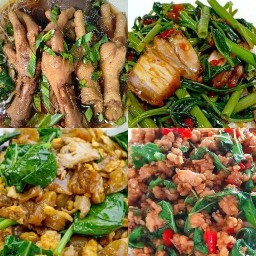 กระเพราหอม พริกแห้งเผ็ด คลอง 3 คลองหลวง