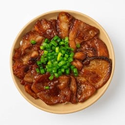 [อร่อยซ่ากับโค้ก] บูตะด้ง/ข้าวหน้าหมูย่างซามูไร +  โค้ก ออริจินัล (กระป๋อง)