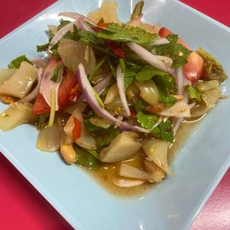ยำผักกาดดอง