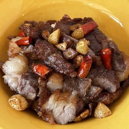 (กับข้าว) เนื้อบริสเก็ตแดดเดียวล้วนๆ !