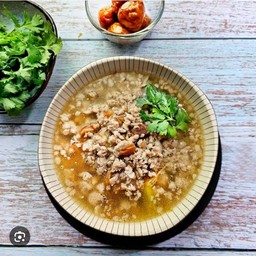 หมูสับต้มบ๊วย