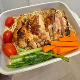 บะหมี่ไก่เทอริยากิ @home รังสิต บางพูน