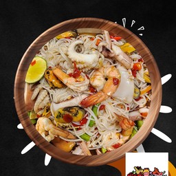 ยำขนมจีนทะเลล้วน