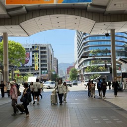 Sun Road Shin Shigai shopping arcade