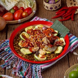 ตำมะม่วงเบากุ้งสด